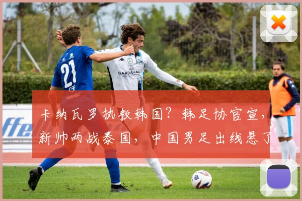 卡纳瓦罗执教韩国？韩足协官宣，新帅两战泰国，中国男足出线悬了